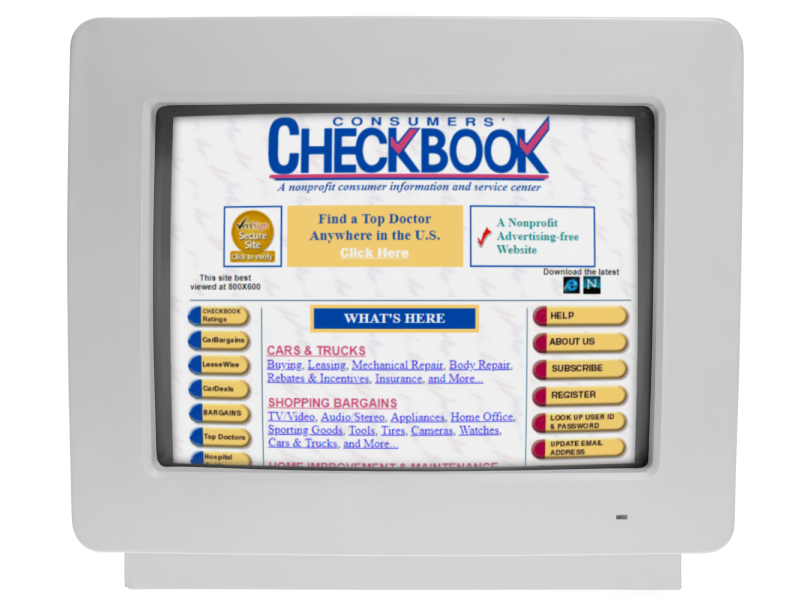 checkbook org ratings
